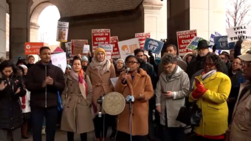 NYC rallied against its Mayor proposed budget