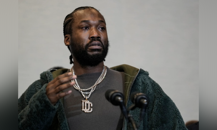 Meek Mill in Tears As Pennsylvania Probation