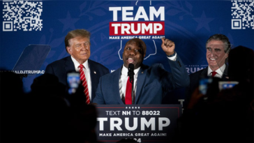 Tim Scott sets crowd alive with one-liner