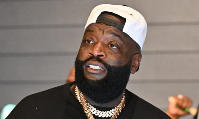 Rick Ross Wrecks A Chair On A Live Webcast