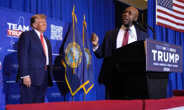 Senator Tim Scott announced to endorse Trump