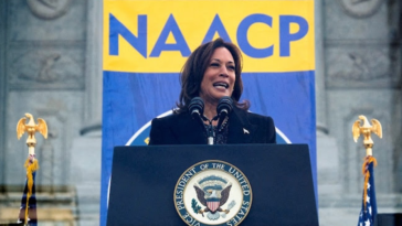 Kamala Harris warns of threats to American