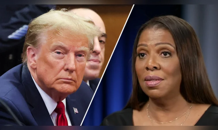 Lititia James taunts Trump about interest