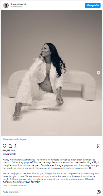 Draya Michele Announces