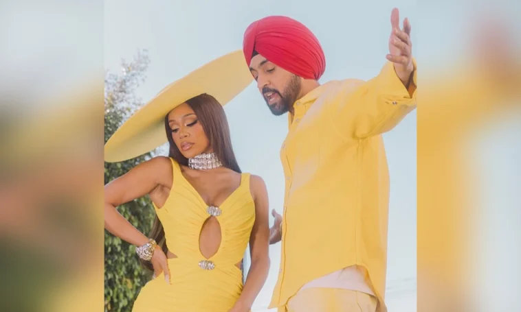 Diljit Dosanjh and US Rapper Saweetie