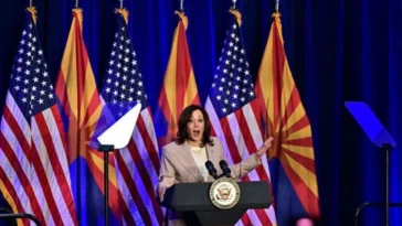 Kamala Harris Attributes Arizona Abortion Ban