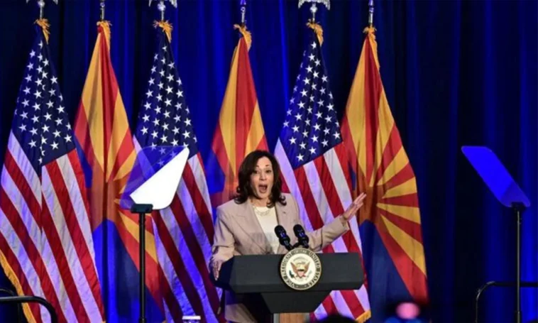 Kamala Harris Attributes Arizona Abortion Ban