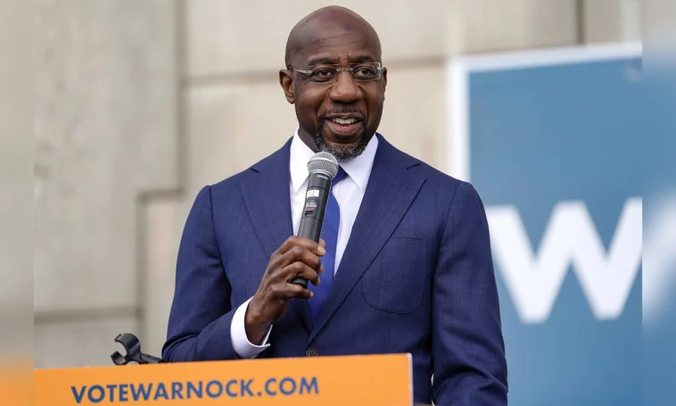 Raphael Warnock slams GOP backlash against Biden