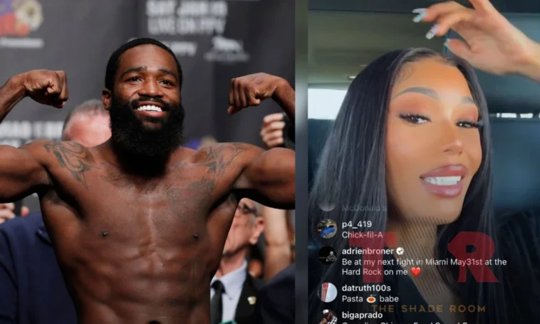 Adrien Broner Shoots His Shot With Coi Leray