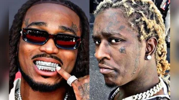 Quavo Stands by Young Thug's Side