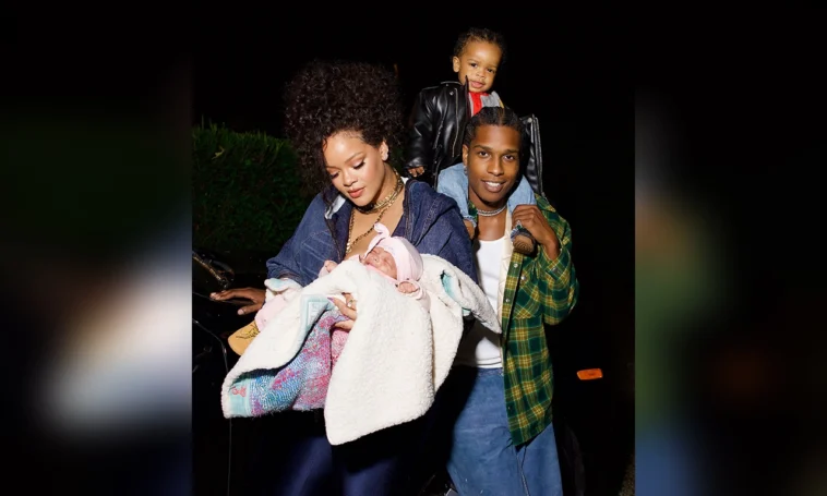Rihanna Draws Style Inspiration from A$AP Rocky for Sons, Reveals New Children's Clothing Line