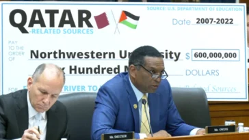 Burgess Owens challenges university president about donations from Qatar, known for harboring Hamas