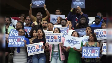 Biden and Harris initiate Black voter outreach with the message: ‘Are you with me?’ and caution against a second Trump term