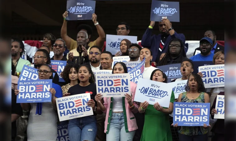 Biden and Harris initiate Black voter outreach with the message: ‘Are you with me?’ and caution against a second Trump term