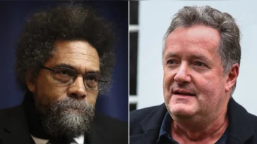 Cornel West confronts Piers Morgan in fiery debate on Israel: 'And that's why I accuse you of racism'