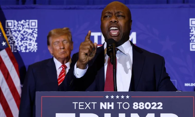 Tim Scott responds sharply after Chelsea Handler clip on Black voters resurfaces