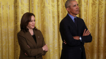 Barack and Michelle Obama officially back Kamala Harris for president