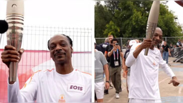 Snoop Dogg & Pharrell Carry Olympic Torches in Final Stretch of the 2024 Relay