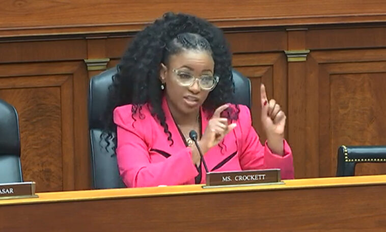 Rep. Crockett questions if Secret Service dismissed 'White male' shooter as a threat due to racial bias