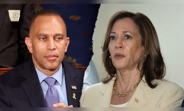 Jeffries claims Republicans are fabricating Kamala Harris's title as border czar