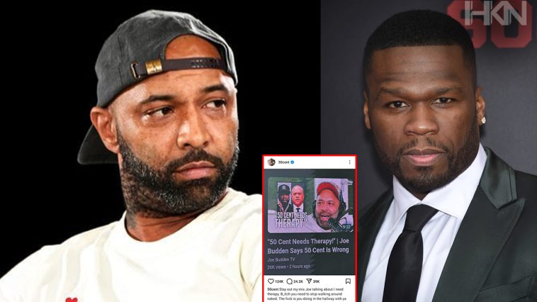 50 Cent Fires Back at Joe Budden Over Therapy Remarks