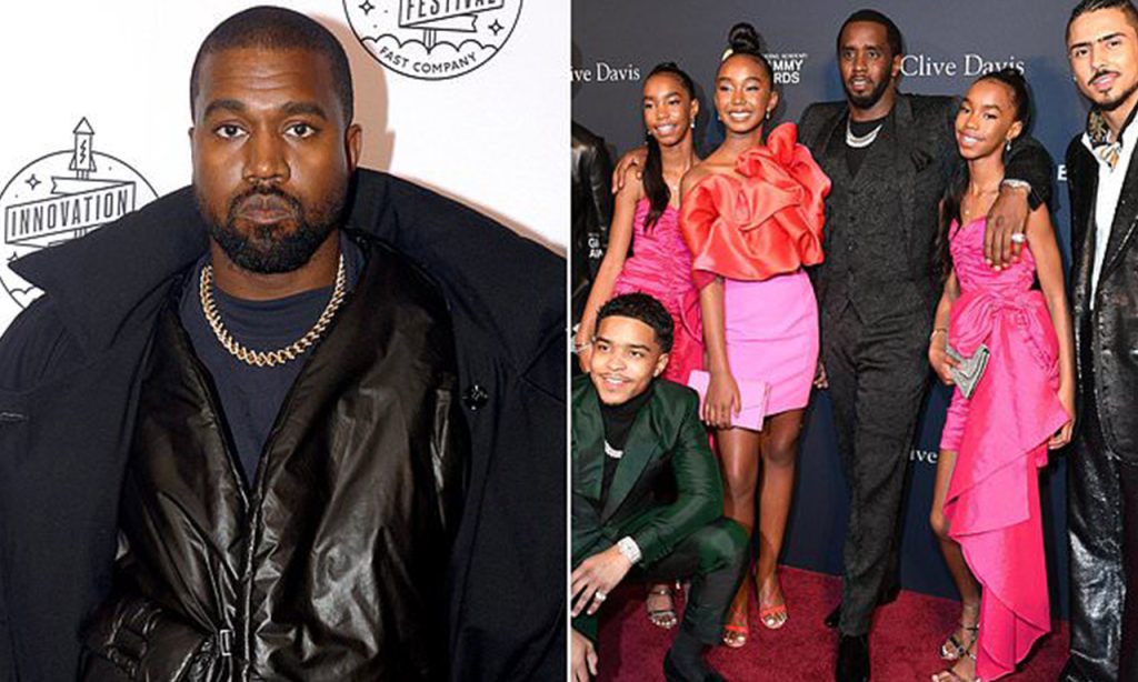 Kanye West Says Diddy Is a ‘Way Better Dad’ Than Him