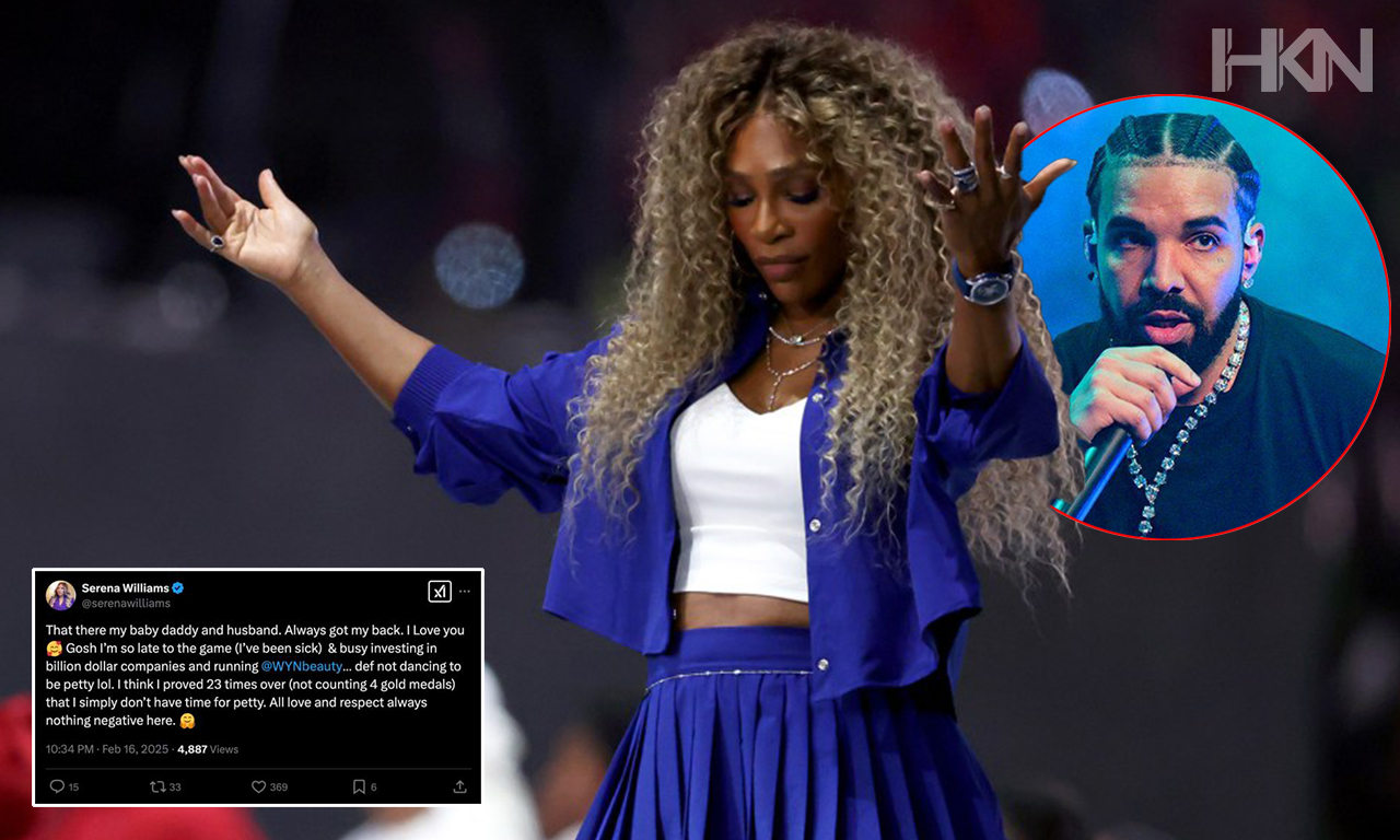 Serena Williams Shuts Down 'Petty' Claims Over Drake Drama