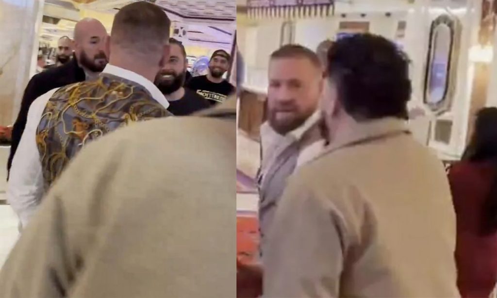 McGregor Confronts Fan Over Khabib Chant as Tensions Rise