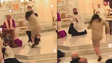 Priest Attacked During Spokane Service, Shocking Footage Emerges