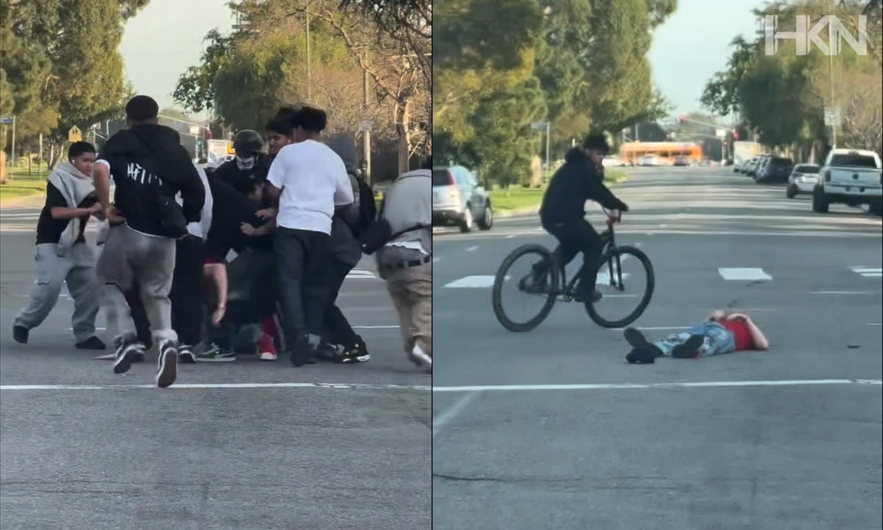 Teen Bikers Brutally Attack Man in L.A. Daylight Ambush