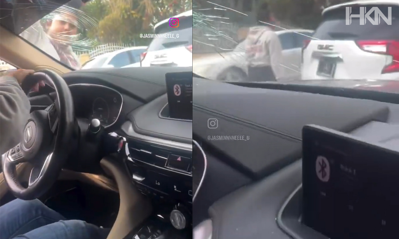 Woman With Hammer Smashes Windshield in LA Road Rage Attack