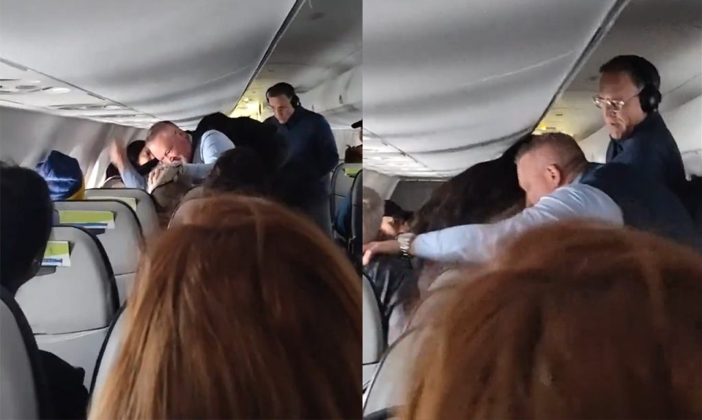 Shocking Video: Man Grabs Woman’s Hair on Alaska Airlines