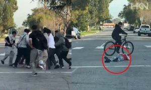 Teen Mob Brutally Attacks Man Over Street Blockade